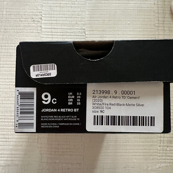 Little kid Jordan 4 retro - Picture 5 of 5